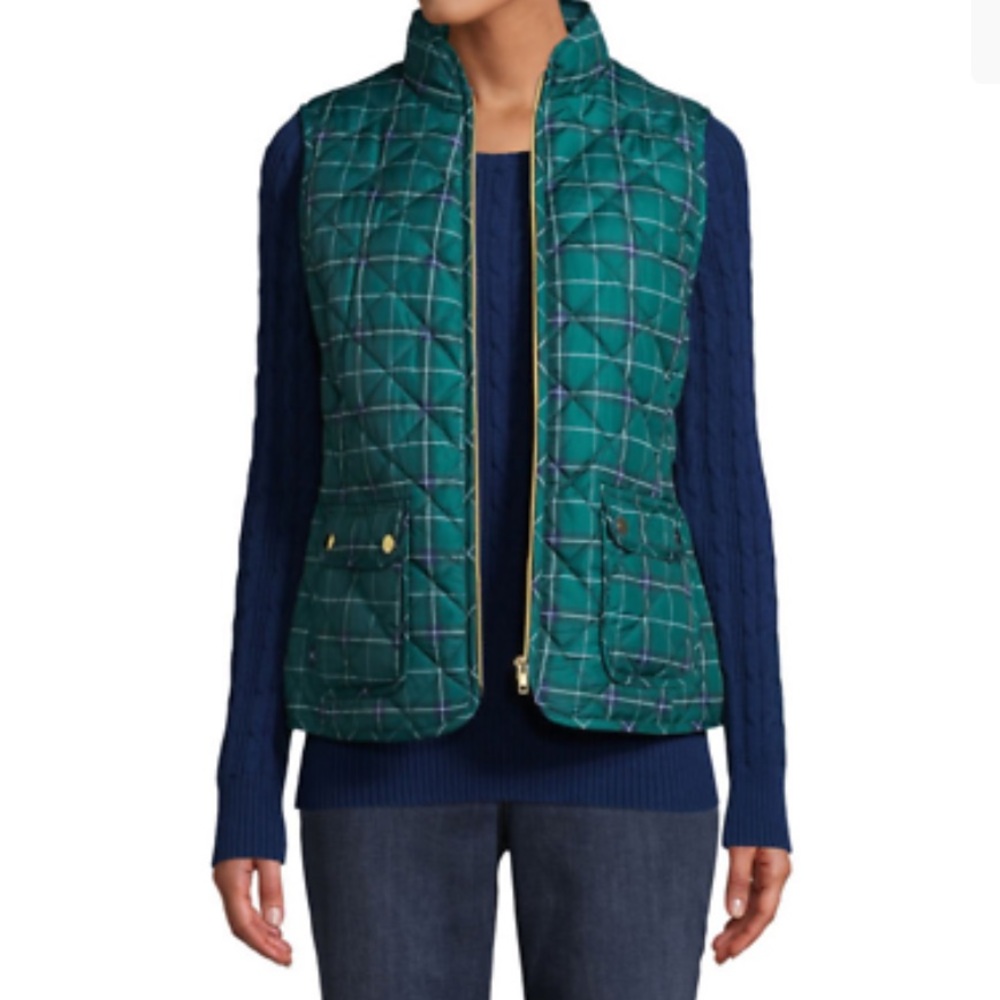 LNWOT Women's St. John's Bay Quilted Vest -
